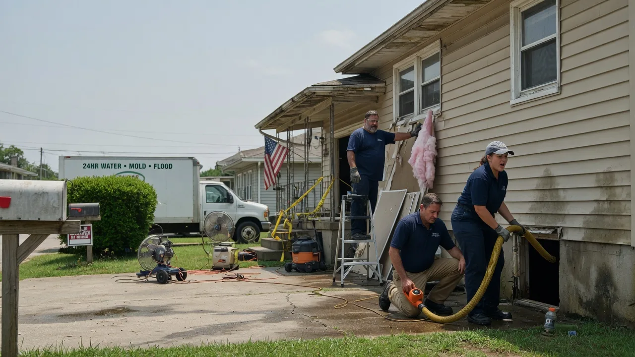 Water Damage Repair in Glocester, RI near me